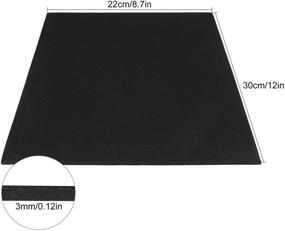 img 3 attached to Versatile 50 Sheets of 3mm Craft Foam - Black EVA Foam Paper in 8x12 Inches - Ideal for Collages, Scrapbooks, Kids Classroom, Parties, Artwork, and DIY Projects