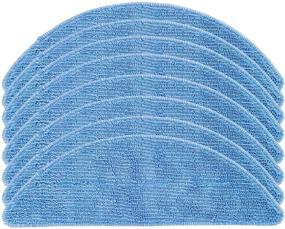 img 3 attached to 🧹 HKCH Replacement Mop Pad for ECOVACS DEEBOT 661 Robotic Vacuum - Pack of 8 Ecovacs Deebot 661 Mopping Pads / Mopping Pads for Deebot 661