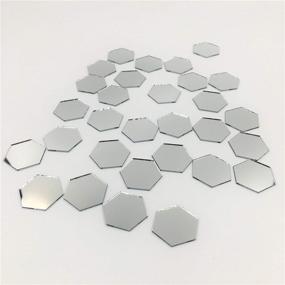 img 1 attached to Hexagonal Mirror Mosaic Pieces Projects