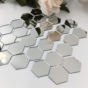 img 3 attached to Hexagonal Mirror Mosaic Pieces Projects