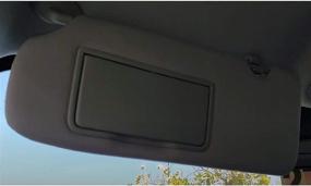 img 2 attached to 🌞 Dasbecan Gray Left Driver Side Sun Visor with Light for Honda Accord 2008-2011 | Replaces 83280-TA5-A51ZA 83280TA5A51ZA