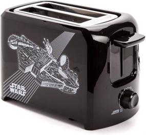 img 1 attached to Star Wars LSW-21CN 2-Slice Toaster,Black: Bring the Galactic Force to Your Morning Toast!