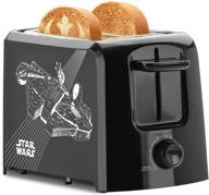 star wars lsw-21cn 2-slice toaster,black: bring the galactic force to your morning toast! логотип