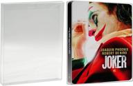 чехол-протектор malko steelbook на 10 штук: идеально подходит для steelbooks формата 4k uhd, blu-ray, arrow video, criterion и ps3/ps4. логотип