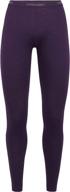 icebreaker merino everyday leggings x small logo