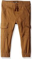 👖 lee boys jogger pant tawny: versatile and stylish clothing for boys' pants logo