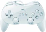 🎮 wii classic controller pro - white: improved product for enhanced gaming experience! logo