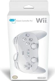 img 1 attached to 🎮 Wii Classic Controller Pro - White: Improved Product for Enhanced Gaming Experience!