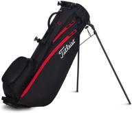 titleist players 4 carbon stand bag логотип