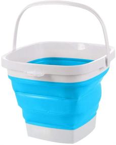 img 3 attached to MASO Outdoor Collapsible Portable Container Household Supplies for Cleaning Tools
