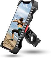 🚲 bike phone mount: aikzik motorcycle holder for phone xs max xr x 8 7 6 plus, samsung s10 9 8, google pixel & more (3.5" to 6.5") logo