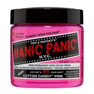 яркая и стойкая краска для волос manic panic 🌸 cotton candy pink для потрясающих результатов логотип