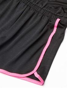 img 1 attached to PUMA Girls Romper Black Heather