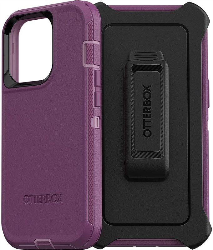 OtterBox Defender Series SCREENLESS Edition Case For IPhone 13 Pro (ONLY) - Happy Purple logo