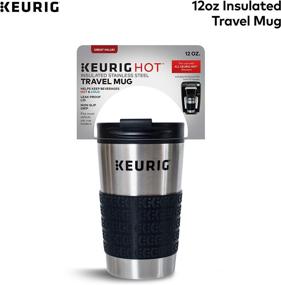 img 1 attached to ☕️ Keurig Stainless Steel Travel Mug for K-Cup Pod Coffee Maker: Convenient and Durable (1 Count)