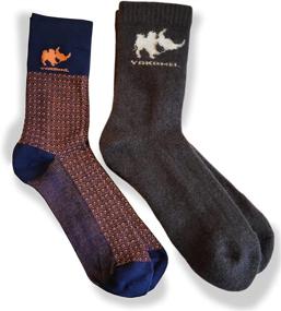 img 4 attached to 🧦 Winter's Finest: Yak Wool Socks - Warmest Solution for Cold Feet, Extreme Cold, Indoor Comfort - 2 pk