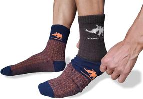 img 3 attached to 🧦 Winter's Finest: Yak Wool Socks - Warmest Solution for Cold Feet, Extreme Cold, Indoor Comfort - 2 pk