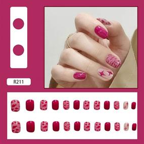 img 1 attached to 💅 Эпические французские дизайны акриловых ногтей: Поднимите свою игру с ногтями с элегантным французским нейл-артом!