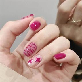 img 3 attached to 💅 Эпические французские дизайны акриловых ногтей: Поднимите свою игру с ногтями с элегантным французским нейл-артом!