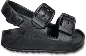 img 4 attached to 👟 Lucky Love Sandals: Stylish Toddler Water Shoes and Sandals for Boys