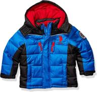 🧥 boys' bubble jacket by u.s. polo assn. логотип