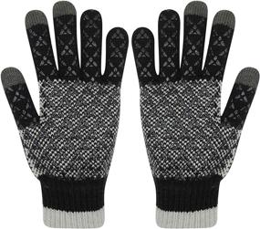 img 3 attached to RARITYUS Unisex Smartphone Texting Mittens - Essential Men's Accessories in Gloves & Mittens Category