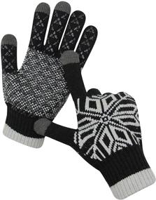 img 1 attached to RARITYUS Unisex Smartphone Texting Mittens - Essential Men's Accessories in Gloves & Mittens Category