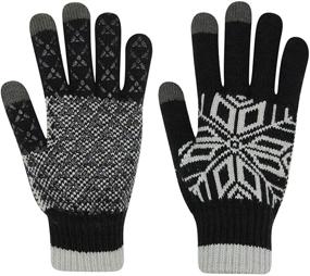 img 4 attached to RARITYUS Unisex Smartphone Texting Mittens - Essential Men's Accessories in Gloves & Mittens Category