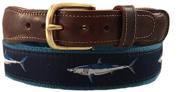 🦈 nautical shark ribbon leather by preston: stylish and timeless логотип