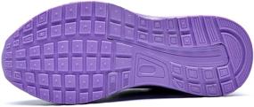 img 1 attached to RomenSi Girls' Lightweight Athletic Sneakers with Breathable Design