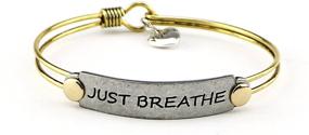 img 4 attached to 👑 Yiyang Inspirational Leather Bracelet: Vintage Brown Motivational Jewelry for Women