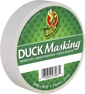 🦆 duck brand white color masking tape, 0.94-inch x 30 yards logo