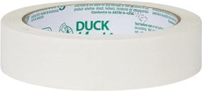 img 3 attached to 🦆 Duck Brand White Color Masking Tape, 0.94-Inch x 30 Yards