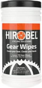 img 2 attached to 🧽 Hirobel Gear Cleaning Wipes, 110-Count Canister