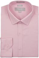 marquis spandex dress shirt: classy and comfortable attire for medium-sized men logo