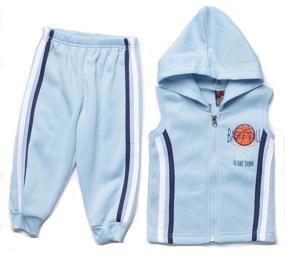 img 3 attached to 👕 At Buzzer Three Fleece 53102 34 4T Boys' Clothing Sets: Ultimate Comfort and Style!