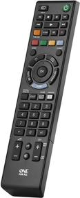 img 4 attached to One For All Sony TV Replacement Remote - Compatible with All Sony Televisions (LED, LCD, Plasma) - Ultimate TV Replacement Remote Control - Black - Urc1812