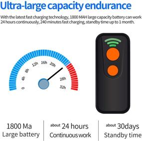 img 1 attached to Symcode 1D Bluetooth Mini Laser Barcode Scanner - USB Portable Handheld Barcode Reader for POS with iOS, Android, iPad, and iMac Compatibility