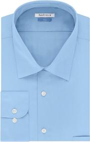 img 1 attached to 👔 Van Heusen Sateen Spread Collar Shirt