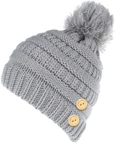 img 3 attached to 🧢 ACTLATI Beanie Buttons: A Perfect Winter Holder for Boys' Accessories and Hats & Caps