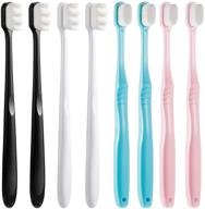 ultra gentle, extra soft toothbrush with micro-nano bristles - perfect for fragile teeth & gum care - ideal for kids & adults logo