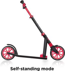 img 1 attached to 🛴 Globber NL Series: Versatile Foldable Kick Scooter for Kids, Teens, and Adults - Big Wheel, Adjustable T-Bar