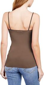 img 1 attached to Basic Seamless Camisole Spaghetti Slim Fit