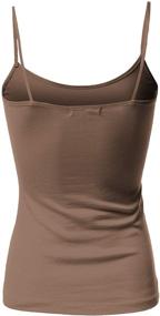 img 3 attached to Basic Seamless Camisole Spaghetti Slim Fit