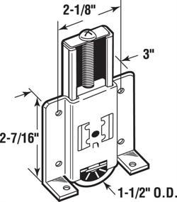 img 1 attached to Slide Co 161772 Mirror Roller Concave