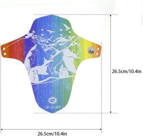 img 2 attached to Огнезащитный нашлепка для горного велосипеда, совместимый с моделью DNB00005E