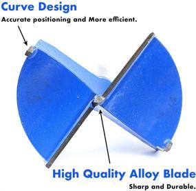 img 2 attached to 🔧 Долото для деревообработки Forstner и резания - профессиональный инструмент для сверления и резки