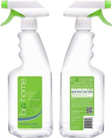 img 1 attached to 🌱 bio-home Multi-Surface Cleanser - Lemongrass & Green Tea, Biodegradable, Eco-friendly, Concentrated, 100% Plant-based Formula, 17 oz