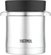 🍱 12-ounce stainless steel thermos food jar with microwavable container: keep your food hot on-the-go логотип