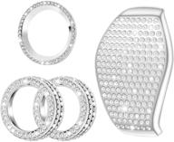 💎 bling bling auto ac conditioner knob ring trim for 10th honda civic & more – upgrade and glamorize your ride! logo